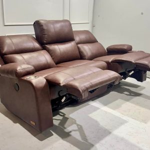 Modern 3-Seater Recliner Sofa - Image 3